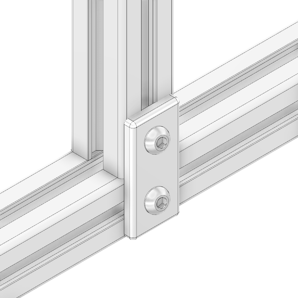 41-100-3SS MODULAR SOLUTIONS TIE PLATE 30 X 60 WITH STAINLESS STEEL HARDWARE